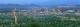 Phoenix Skyline At Dusk Panoramic 1