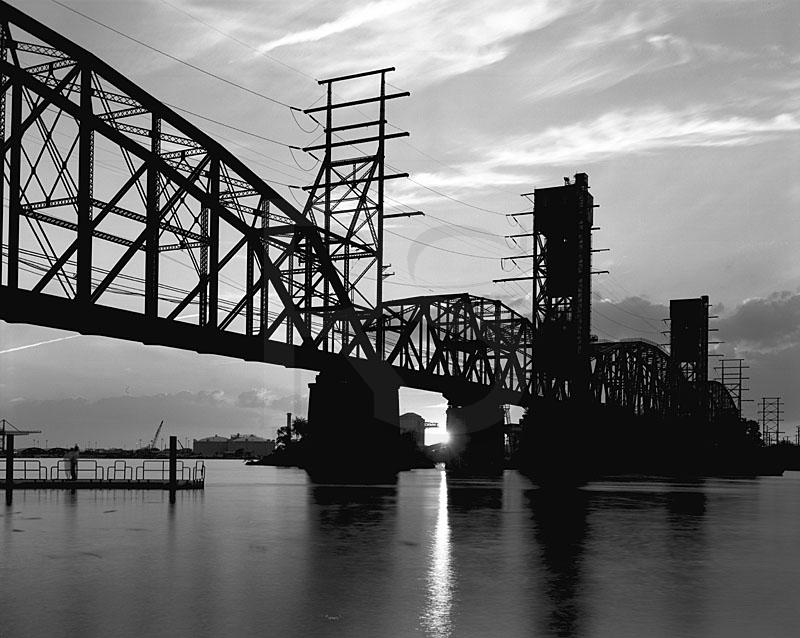 Delair Bridge, Black & White