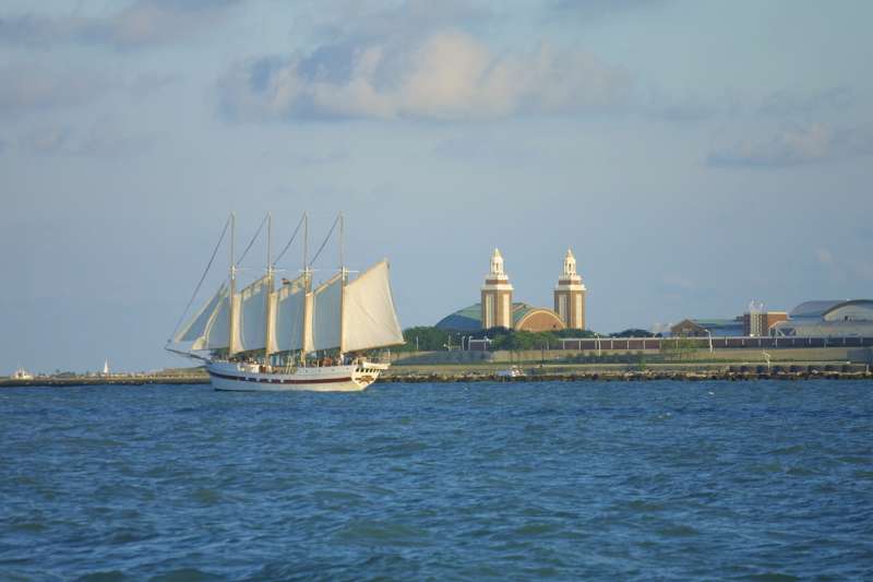 Schooner And Navy Pier