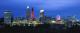 Cleveland Skyline At Dusk Panoramic 2