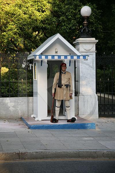 Guard and Sentry Box At Presidential Palace