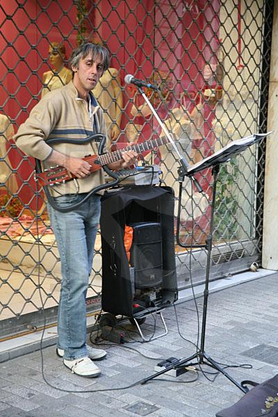 Athens Street Musician