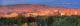 Boise Skyline At Sunset Panoramic