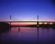 Chesapeake And Delaware Canal Bridge At Twilight