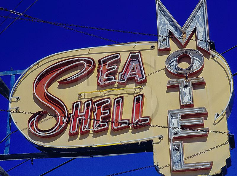 Sea Shell Motel Sign