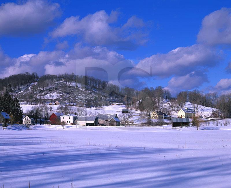 Vermont Winter Farmscape 3