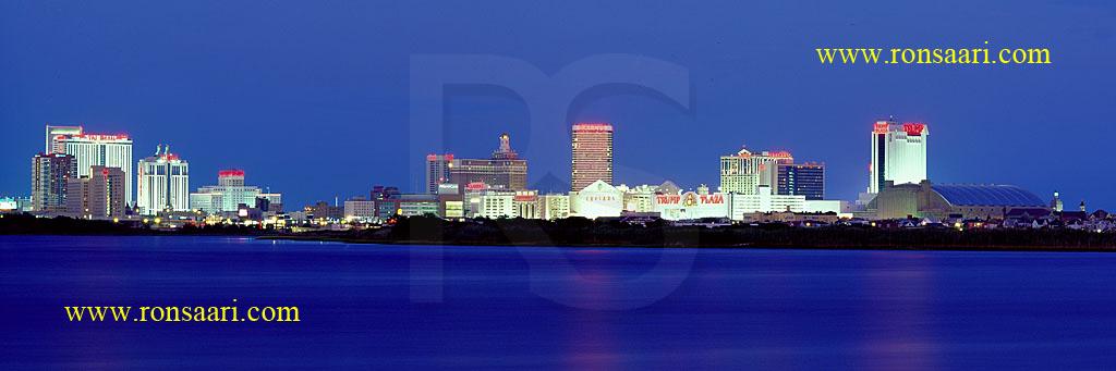 Atlantic City Skyline Panoramic 2