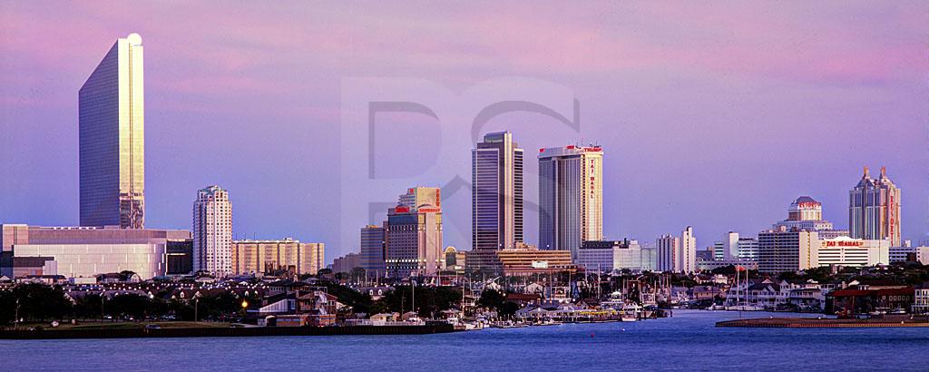 Atlantic City Uptown District and Gardner's Basin Panoramic