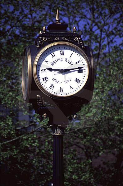 Spring Lake Centenial Clock