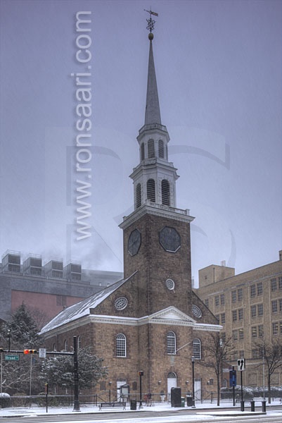 First Presbyterian Church In Winter