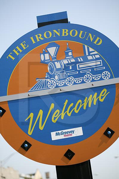 Ironbound Welcome Sign