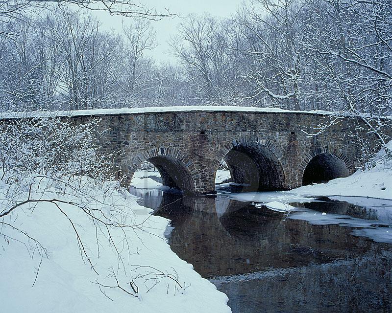 Pidcock Creek Bridge and Bowman's Hill