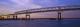 Betsy Ross Bridge At Sunset Panoramic