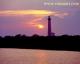 Cape May Lighthouse And Sunset