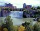 High Falls and Rochester Skyline
