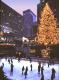 Rockefeller Center, Tree And Ice Rink