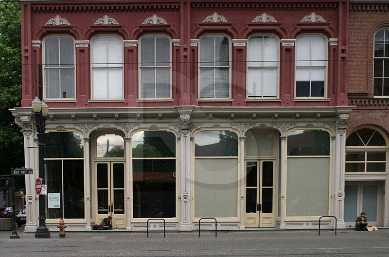 Skidmore Fountain Building Storefront, Skidmore Old Town Historic District