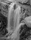 Waterfall, Ringing Rocks State Park, Black and White