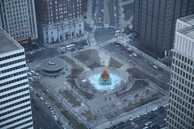 JFK Plaza, Aerial View