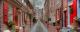 Elfreth's Alley Holiday Panoramic