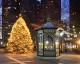 Rittenhouse Square Gazebo and Christmas Tree