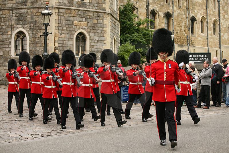 Changing Of The Guard At Windsor Castle 1